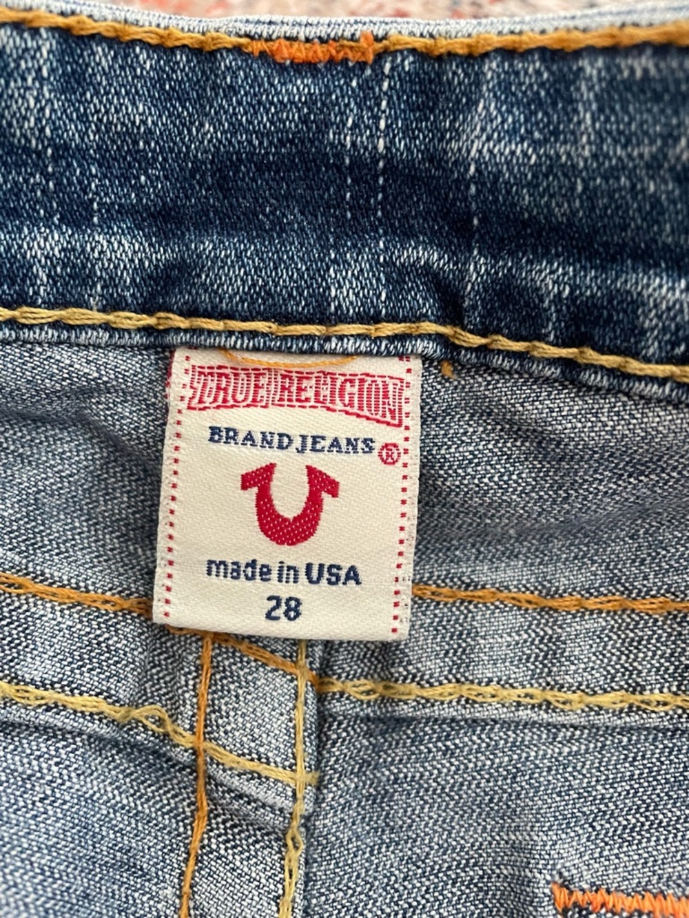 True Religion Light Blue Denim Jeans - Picture 5 of 7